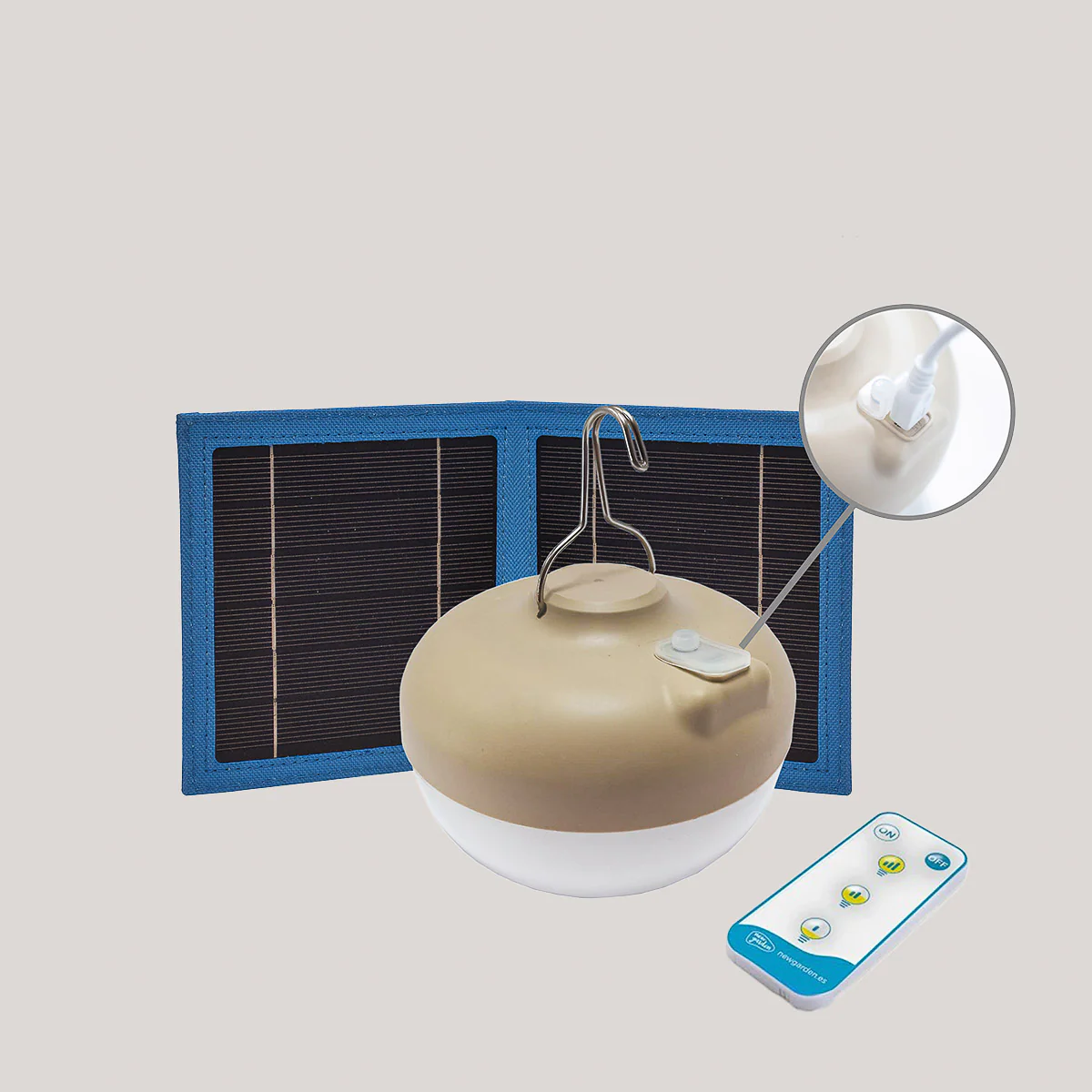 Ampoule portable à charge solaire CHERRY - Image 9