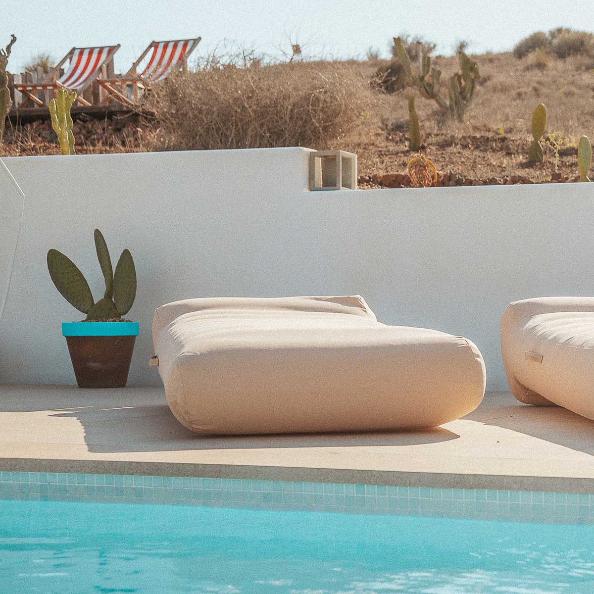 BAIN DE SOLEIL GONFLABLE DE HAUTE RÉSISTANCE POUR JARDIN ET PISCINE (FLOTTANT) ILLETES - Image 6