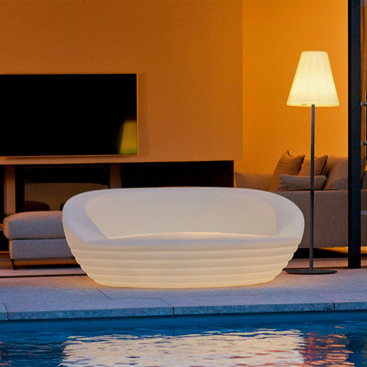 LIT DE JARDIN FORMENTERA AVEC LUMIÈRE / SANS LUMIÈRE - Image 3