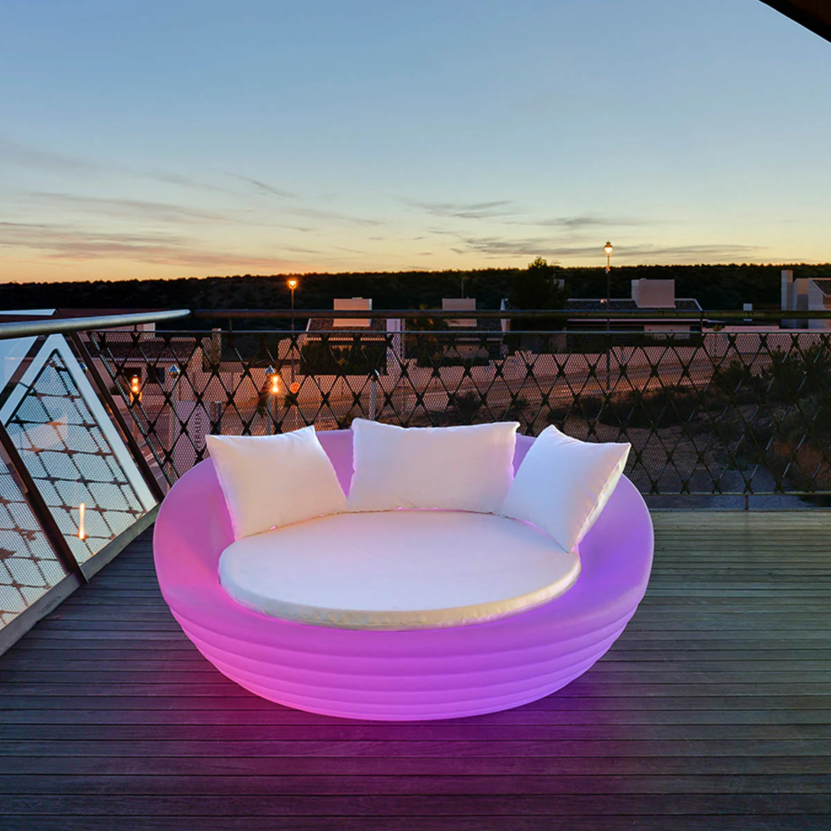 LIT DE JARDIN FORMENTERA AVEC LUMIÈRE / SANS LUMIÈRE - Image 9