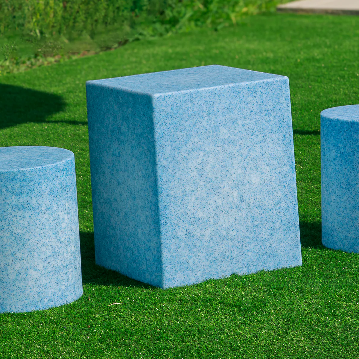 CIRCOOLAR Table ou siège Cuby 53 Matériau Recyclé - Image 3