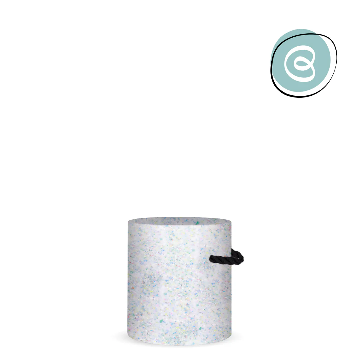 CIRCOOLAR Tabouret rond Tafy Matériau Recyclé