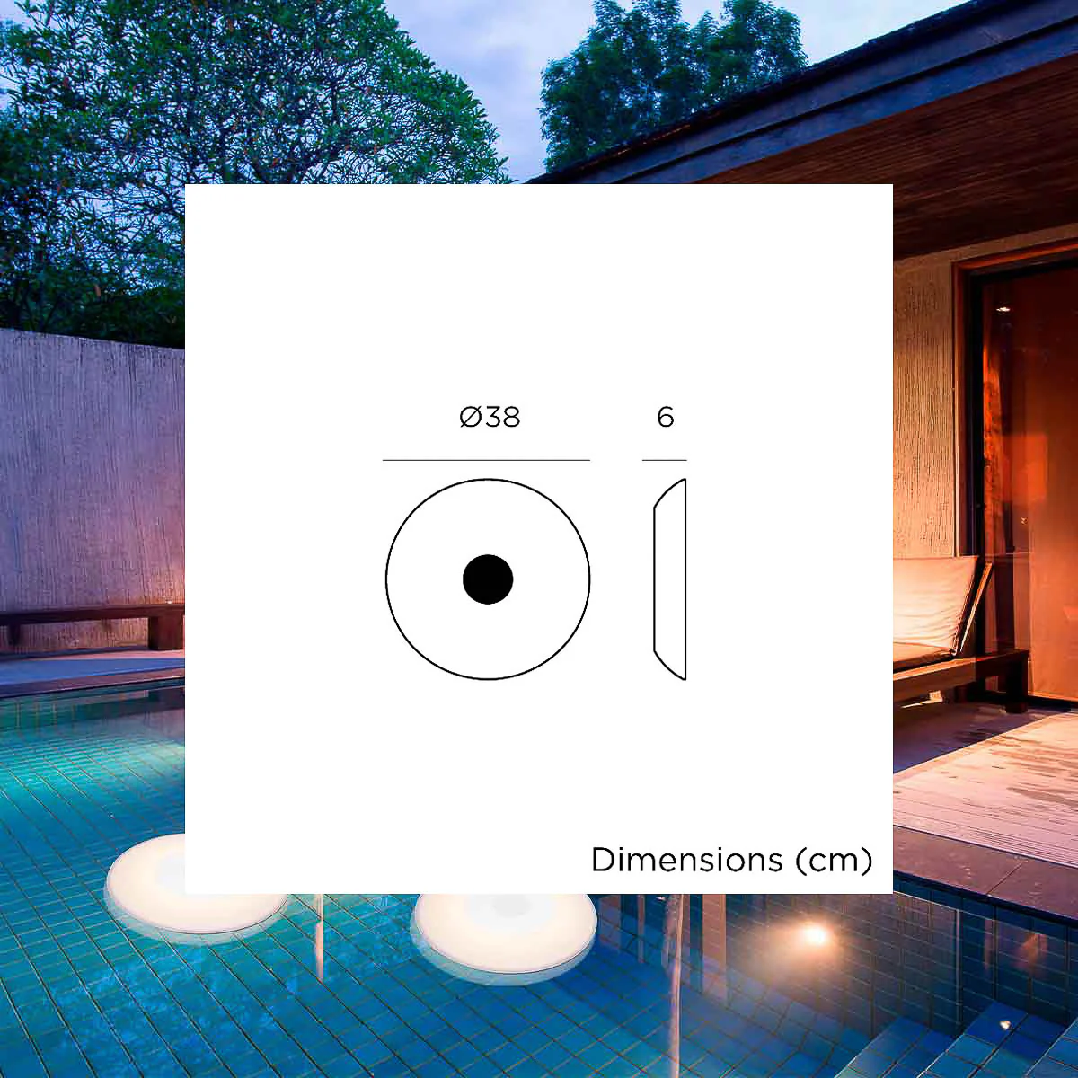 Enceinte de piscine sans fil PLAY DISK 40 - Image 5