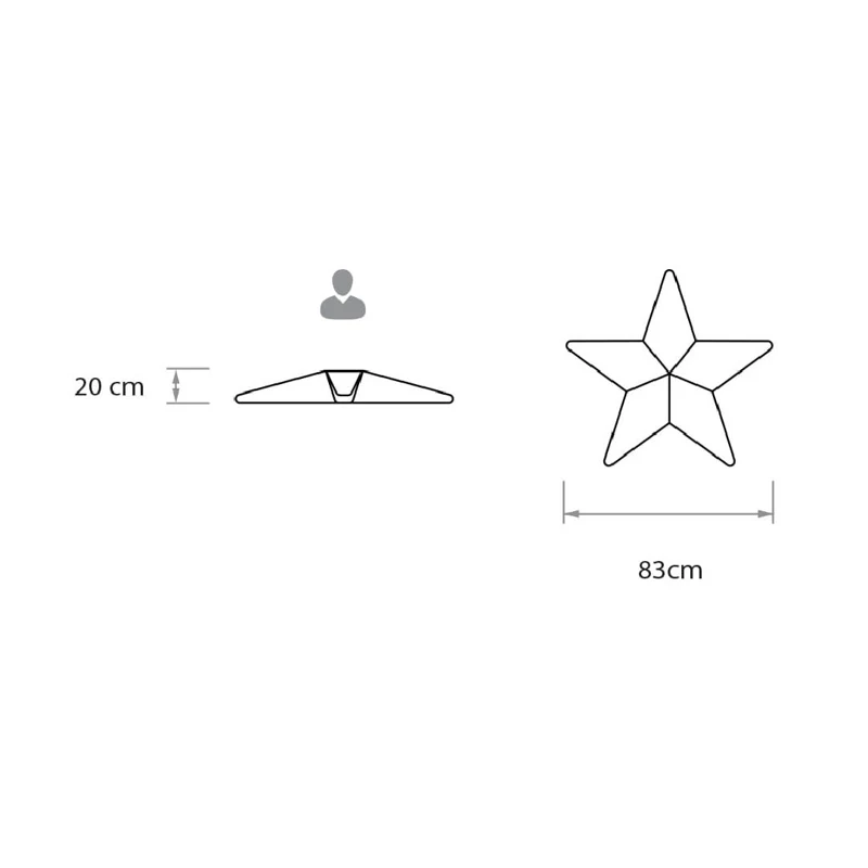 Étoile matelas flottant Starfish - Image 28