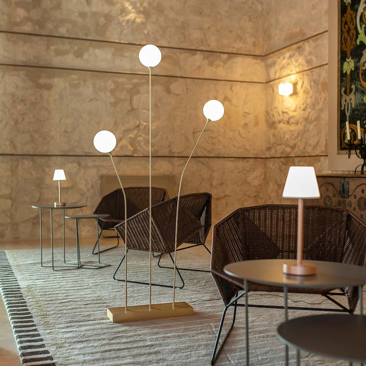 Lampadaire BRUNA 165 | USAGE INTÉRIEUR (RECONDITIONNÉ)