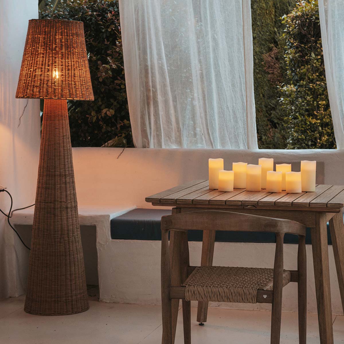 Lampadaire décoratif Lola 165 Nature - Image 5