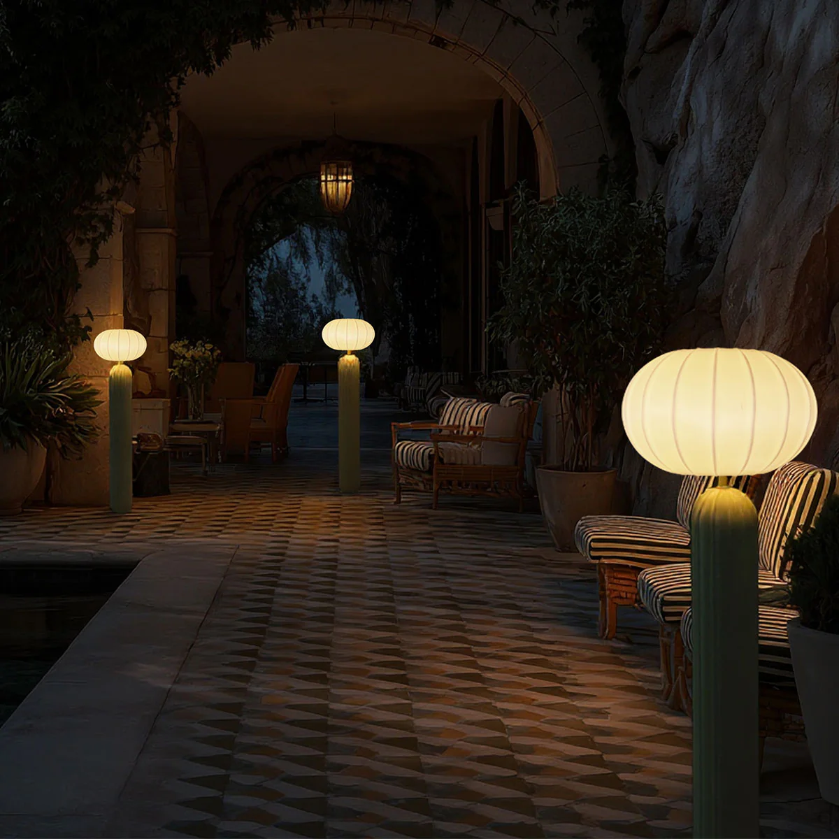 LAMPADAIRE SOLAIRE RACHEL 145 - Image 3