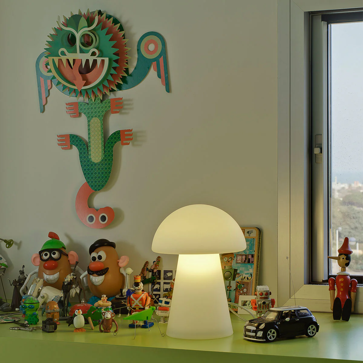 LAMPE DE TABLE MAFALDA CÂBLE LUMIÈRE CHAUD - Image 3