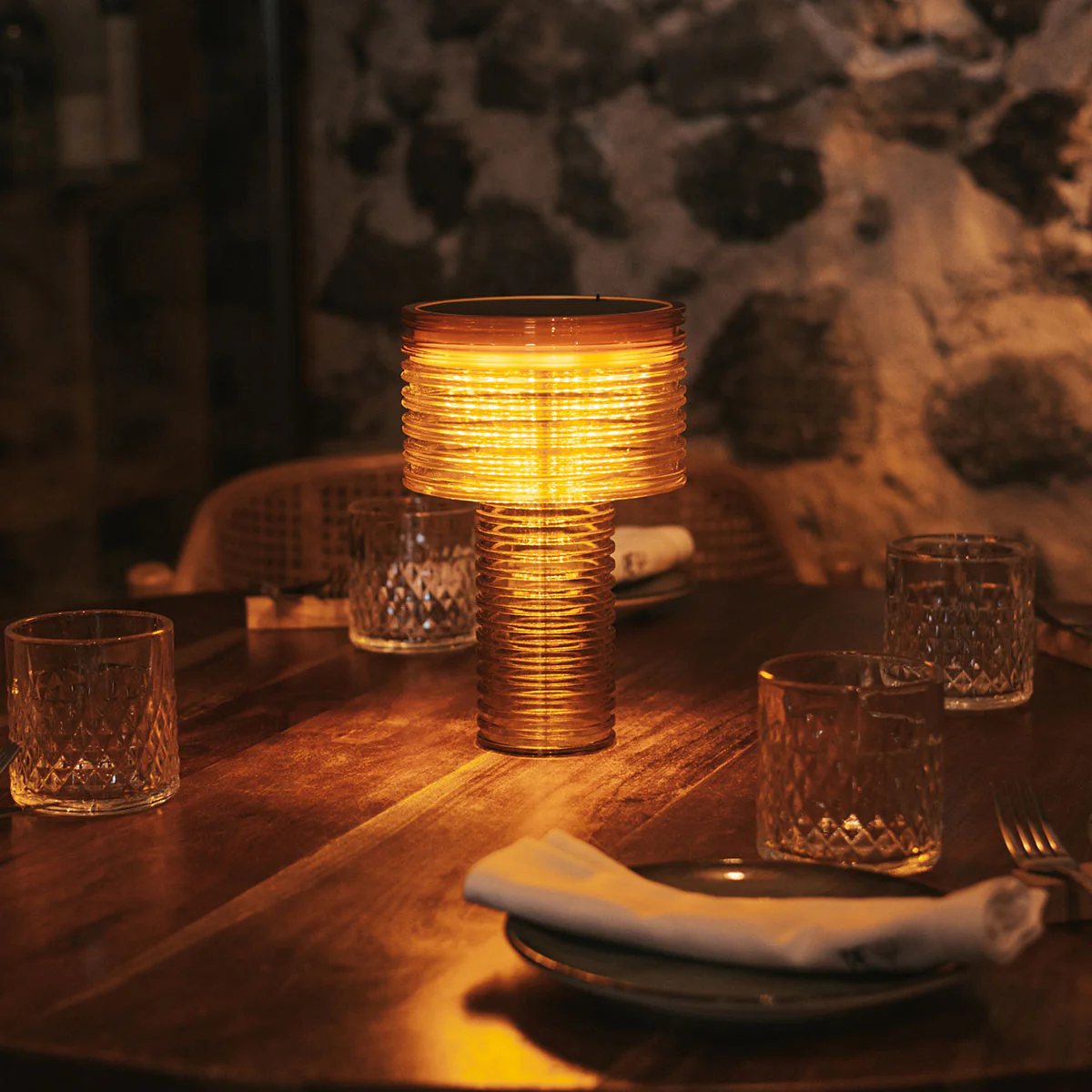 LAMPE DE TABLE SOLAIRE AMBAR - Image 11