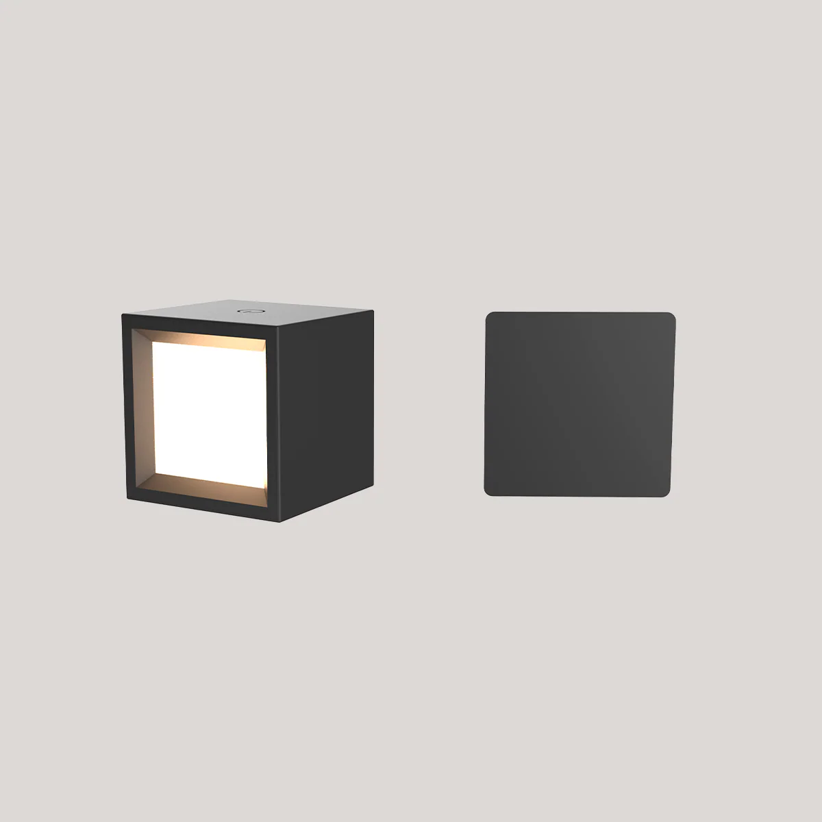 Lampe murale carré à batterie pour l'intérieur BOX 8 - Image 11