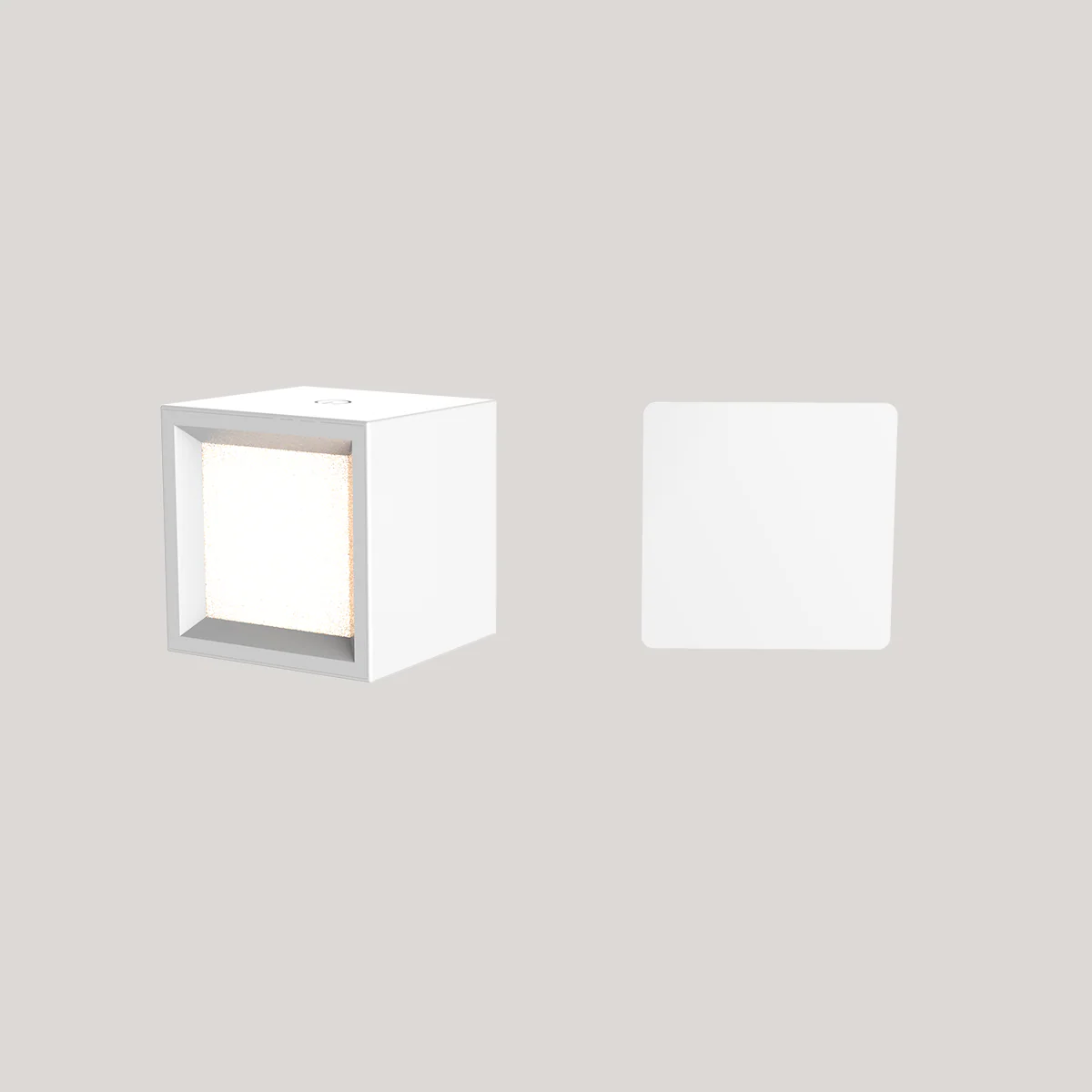 Lampe murale carré à batterie pour l'intérieur BOX 8 - Image 7