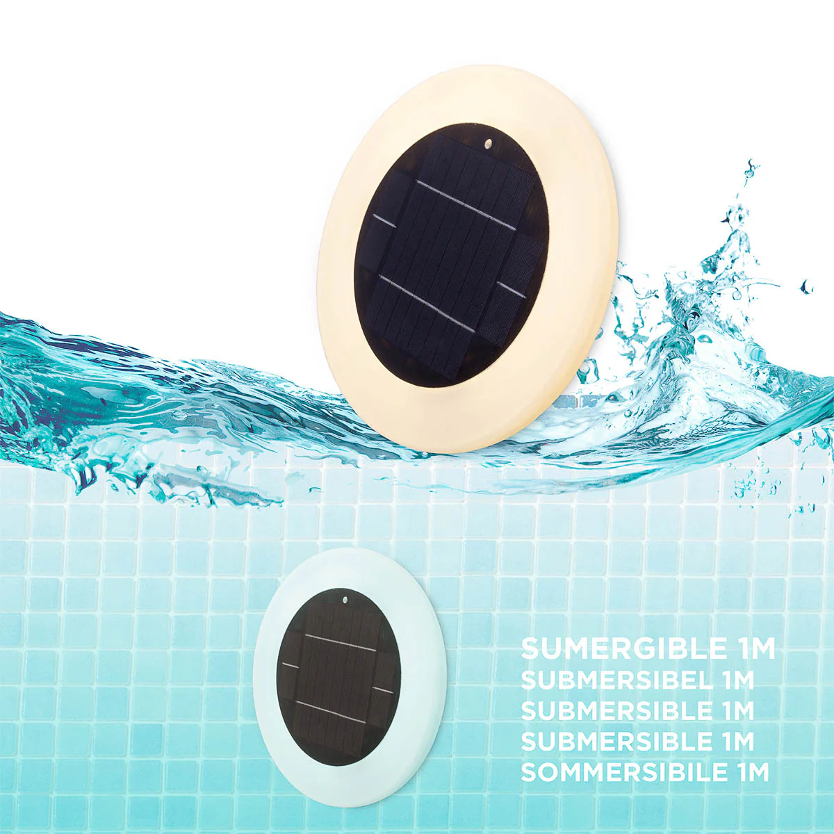 Lampe solaire de piscine sans fil PAPAYA 30 - Image 5