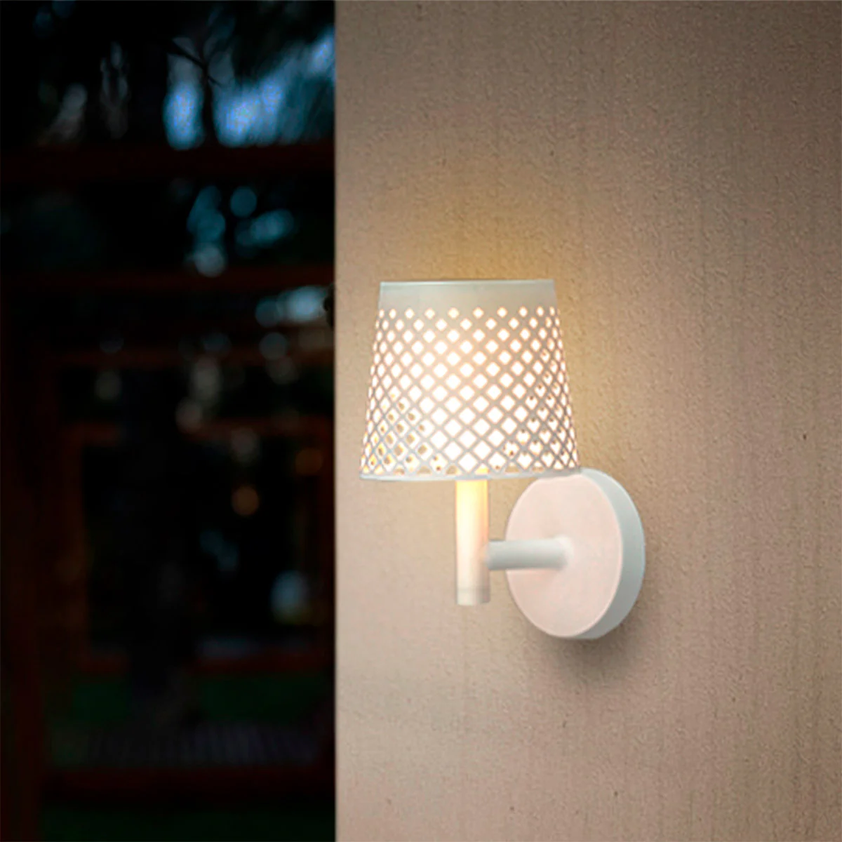 LAMPE SOLAIRE GRETA (LAMPE MULTIFONCTION) - BLANC - Image 3