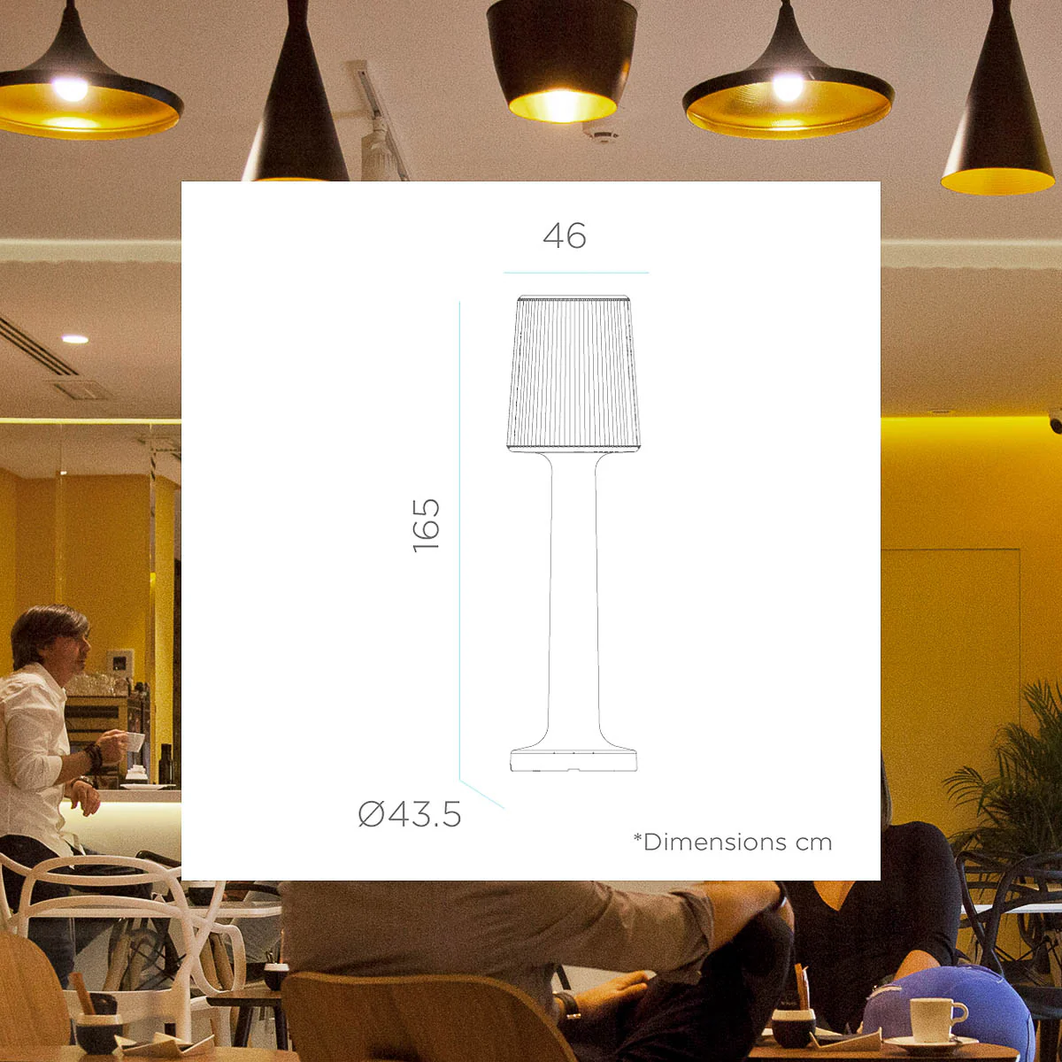LAMPADAIRE CARMEN 165 LUMINEUX - Image 10