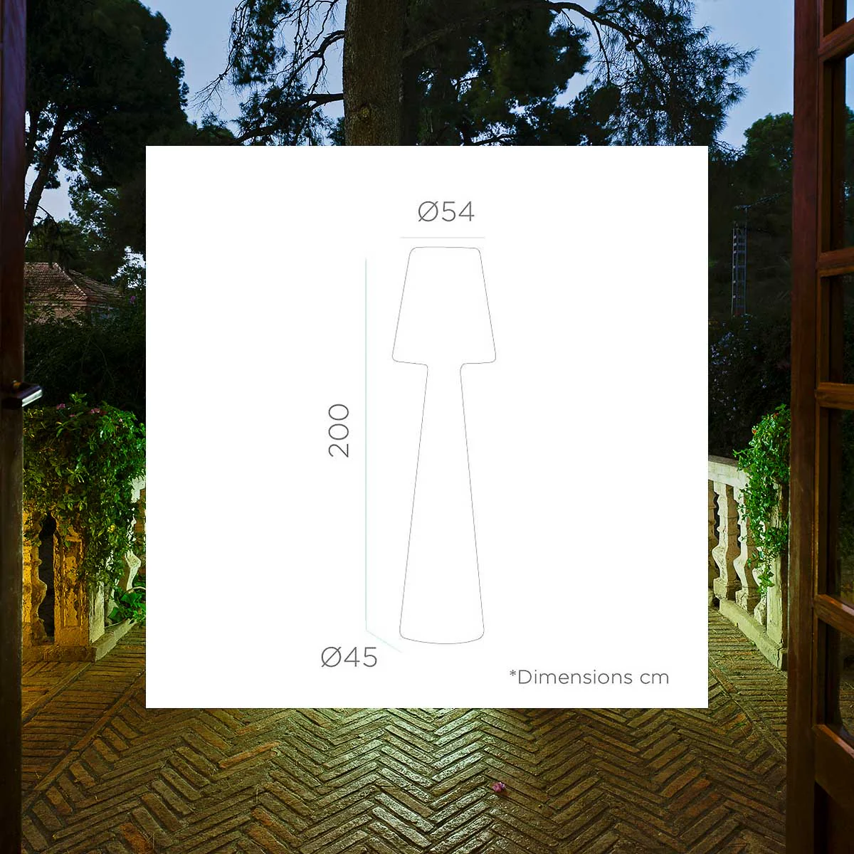 LAMPADAIRE LOLA 200 - Image 6