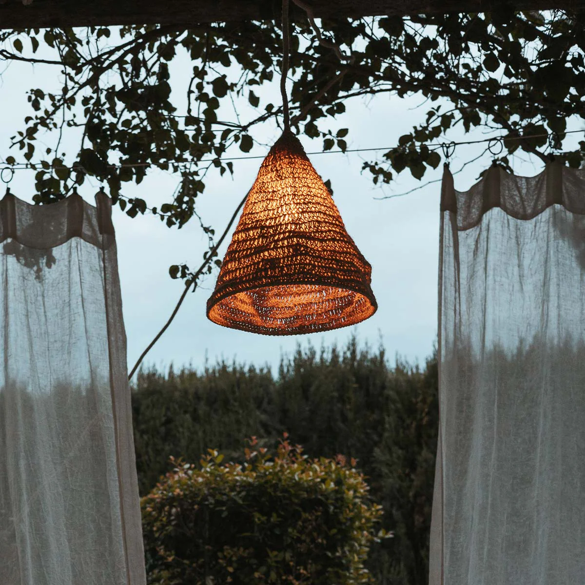 LAMPE SUSPENSION AVEC FIL MARO - Image 3