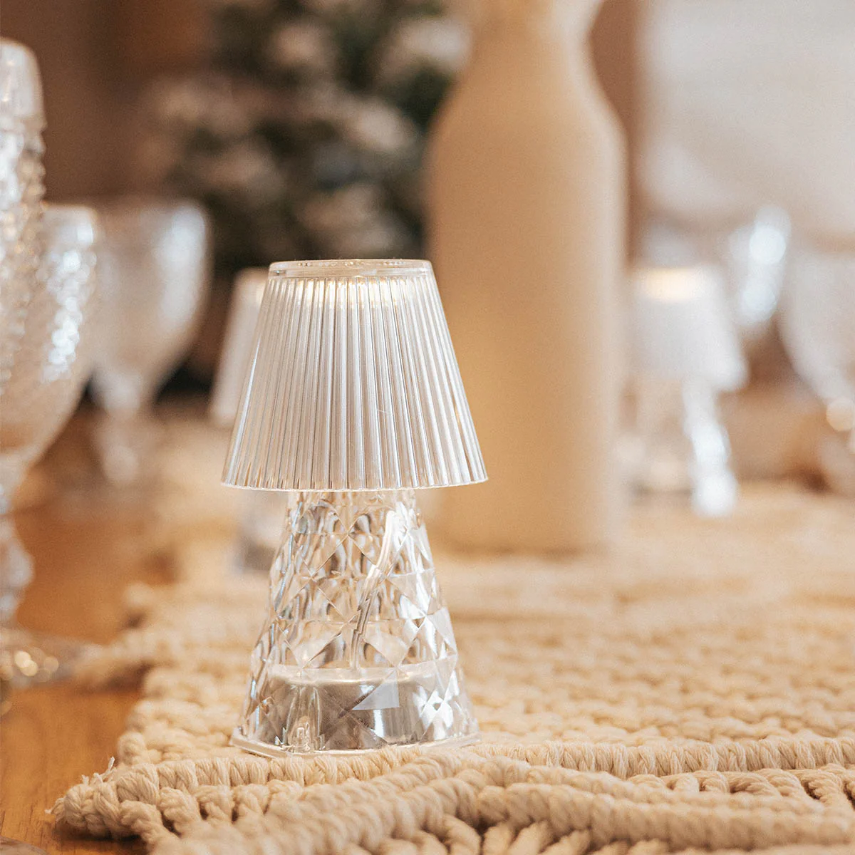 PACK 12 UNITÉS - LAMPES DE TABLE NOËL LOLA 12 LUX - Image 3