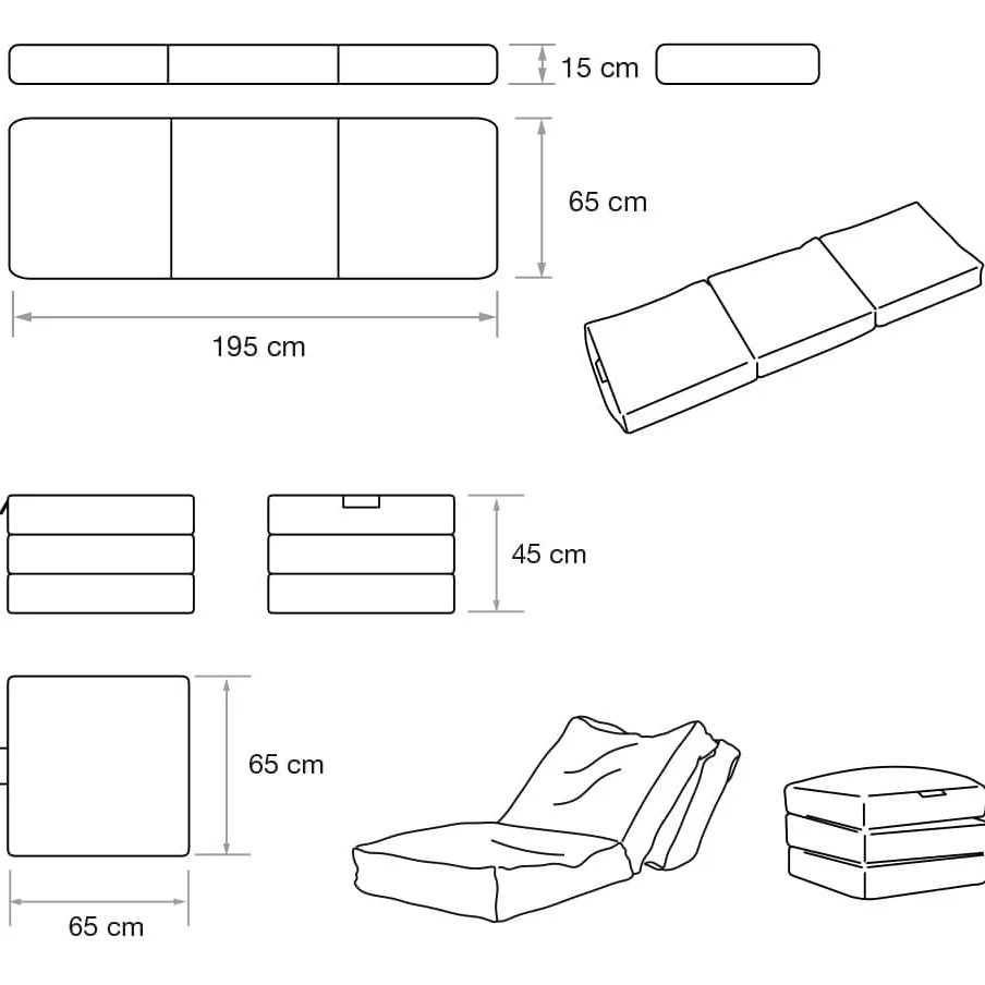 Matelas flottant Llit out - Image 31