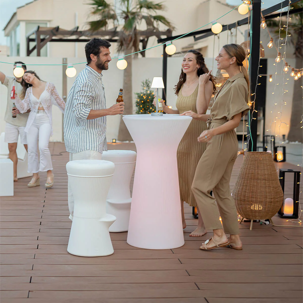 TABLE HAUTE CAPRI 110 - Image 2