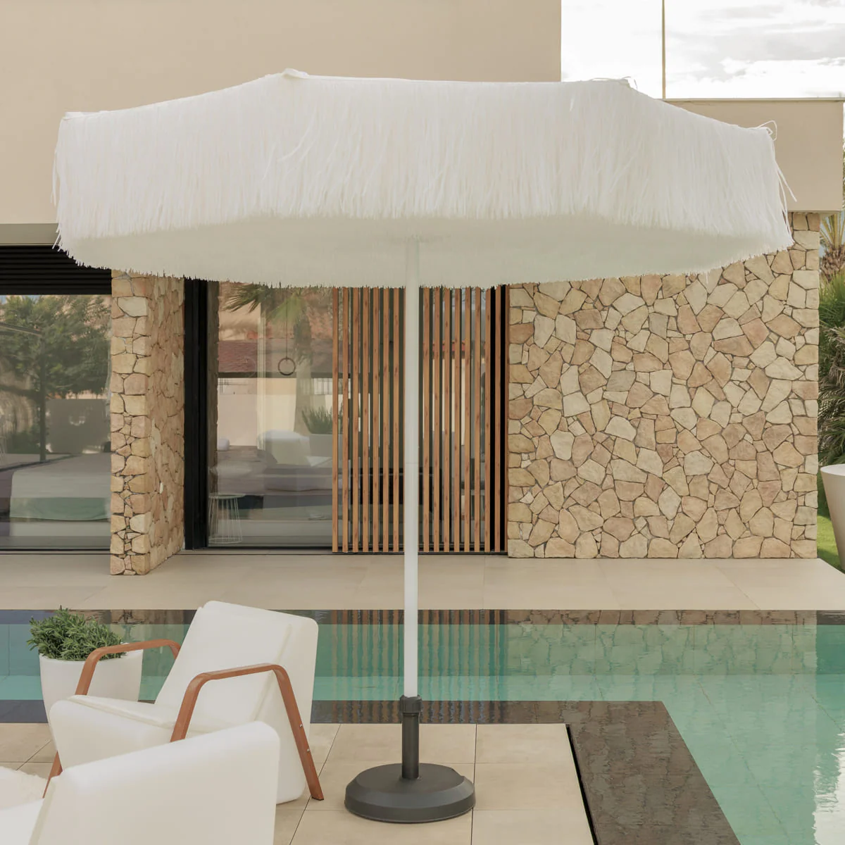 Parasol design PORTOFINO ø250 cm - Image 11