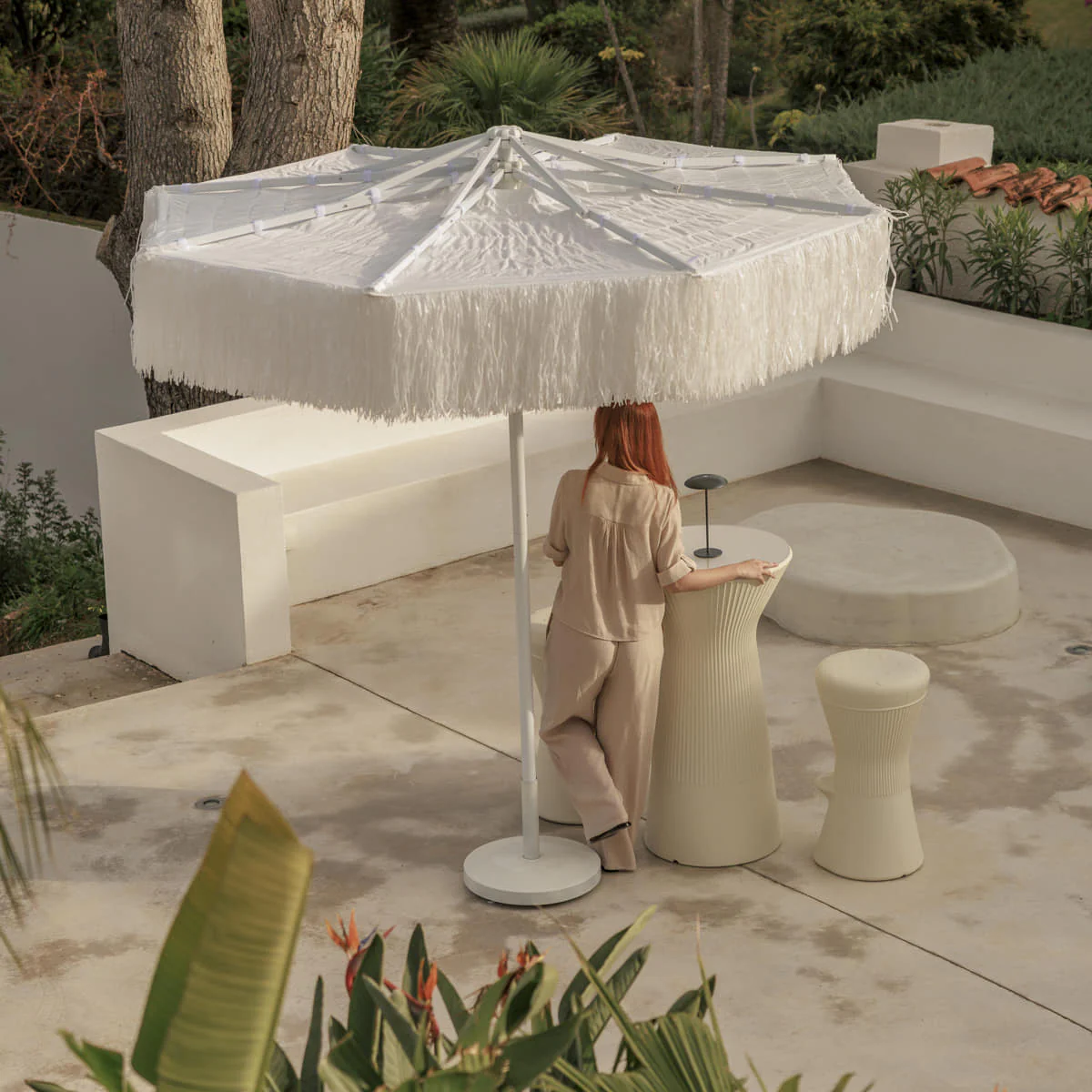 Parasol design PORTOFINO ø250 cm - Image 5