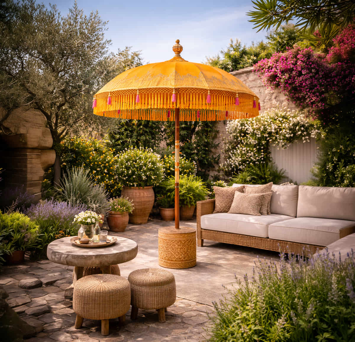 Parasol KOMODO ø180 cm ORANGE