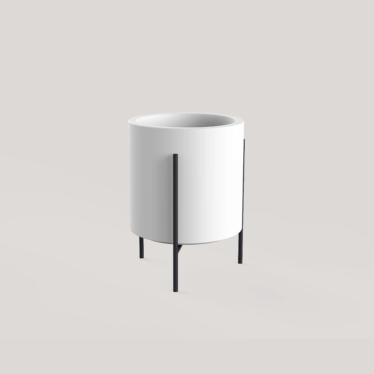 PORTE PLANTE LIFT + HORTENSIA 30 BLANC - Image 5