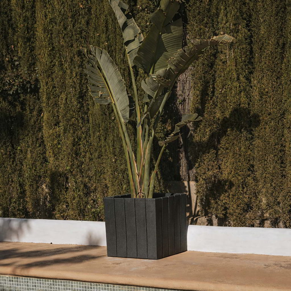 POT DE FLEUR CARRÉ OLIVO 50 - Image 7