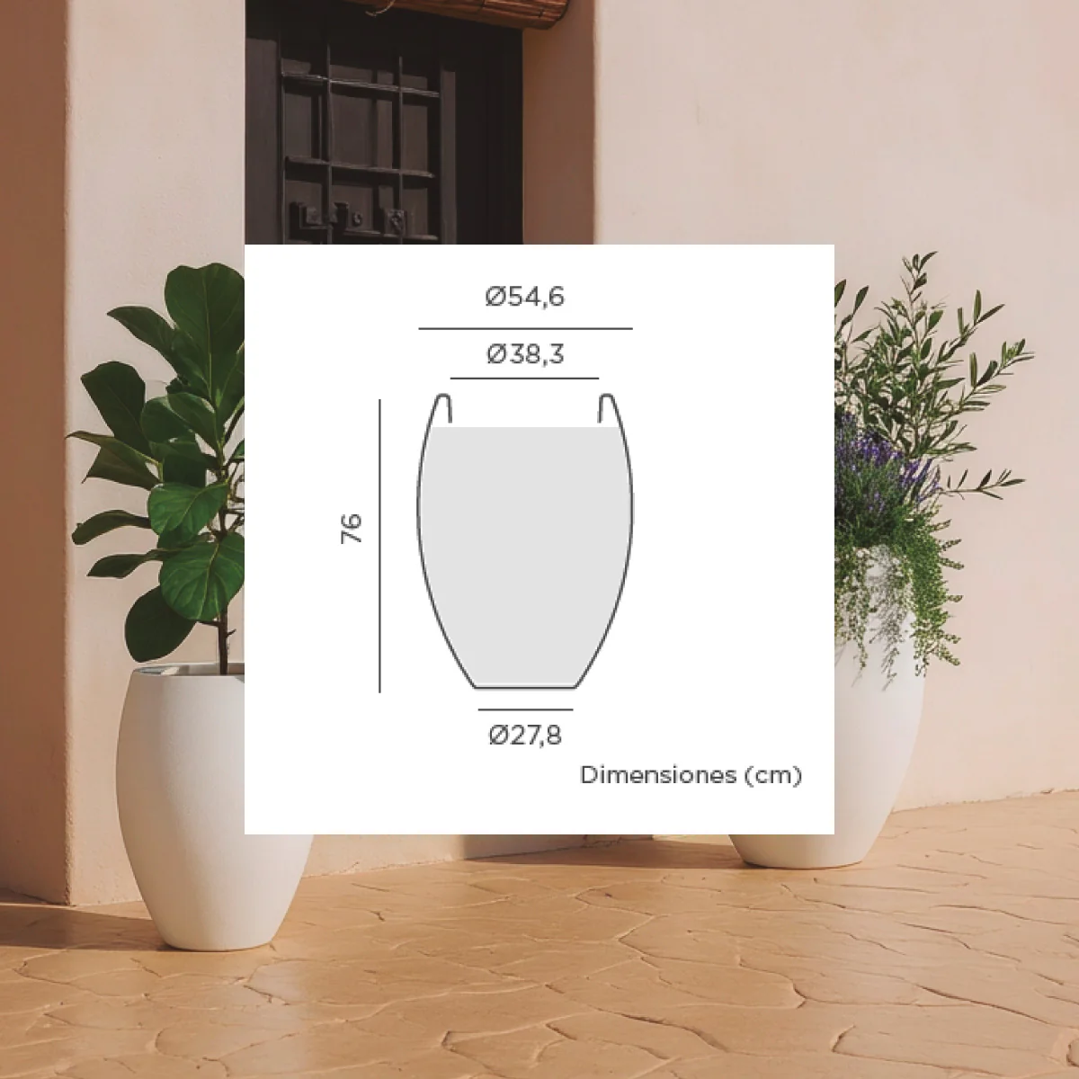 POT DE FLEURS ROND ALOE 45 - Image 13