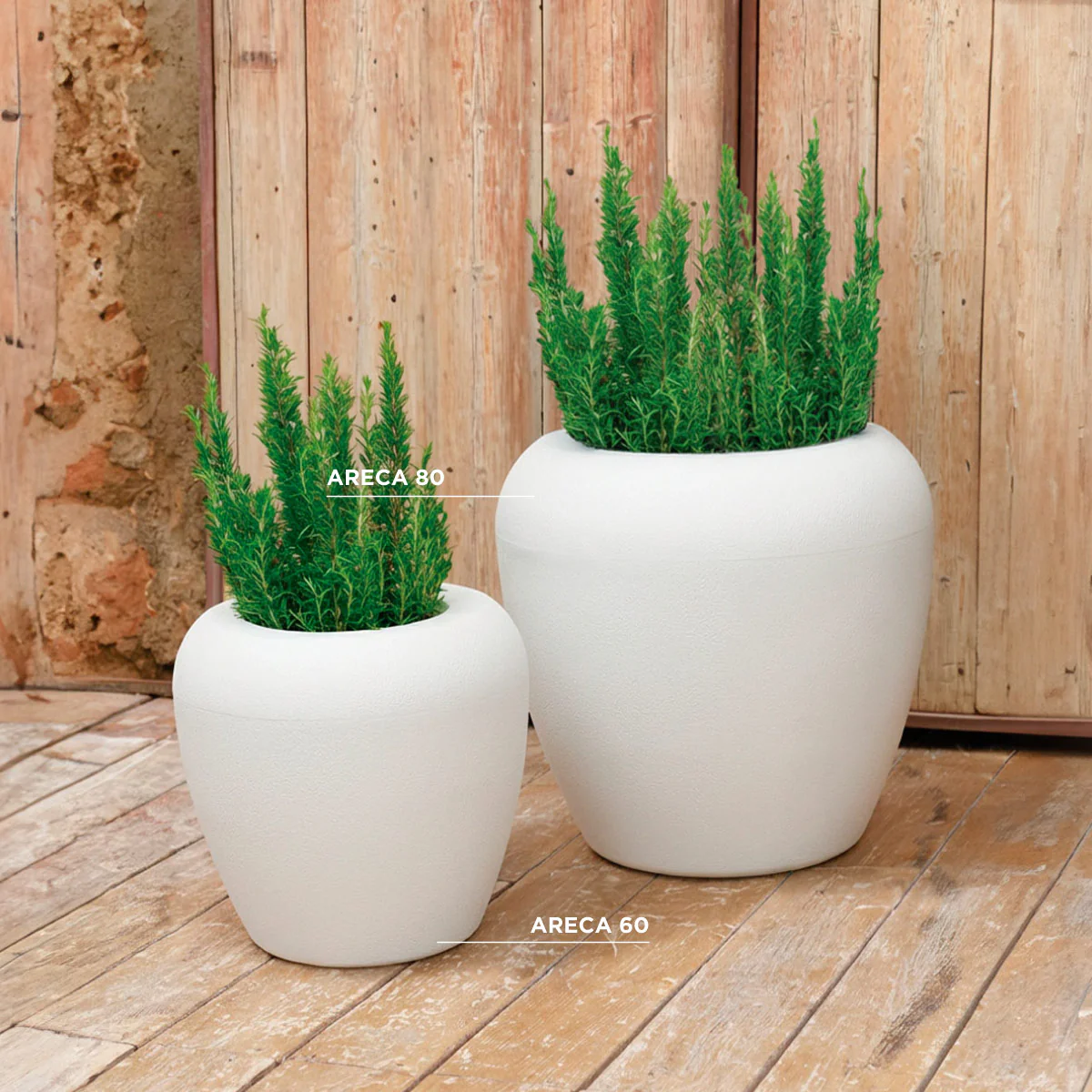 POT DE FLEURS ROND ARECA 80 - Image 6