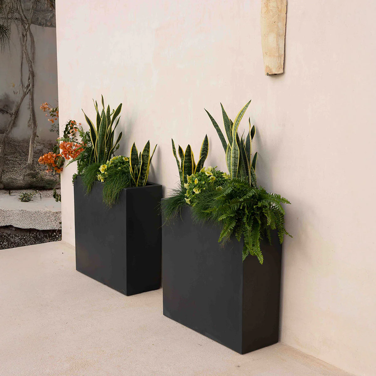 JARDINIÈRE HAUTE RECTANGULAIRE JUNCO 80 - Image 5