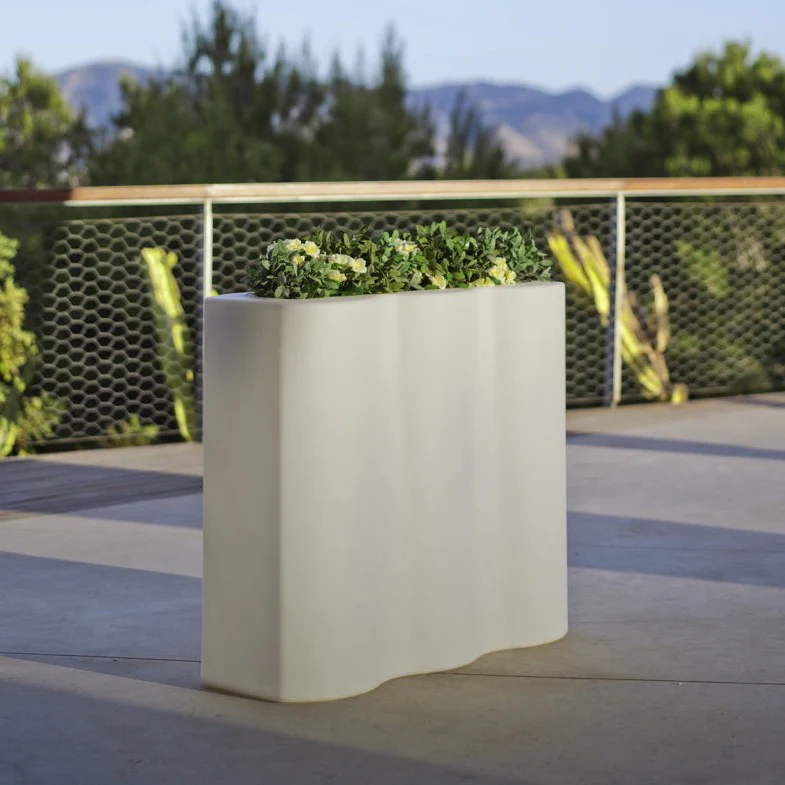 JARDINIÈRE HAUTE RECTANGULAIRE PALMERA