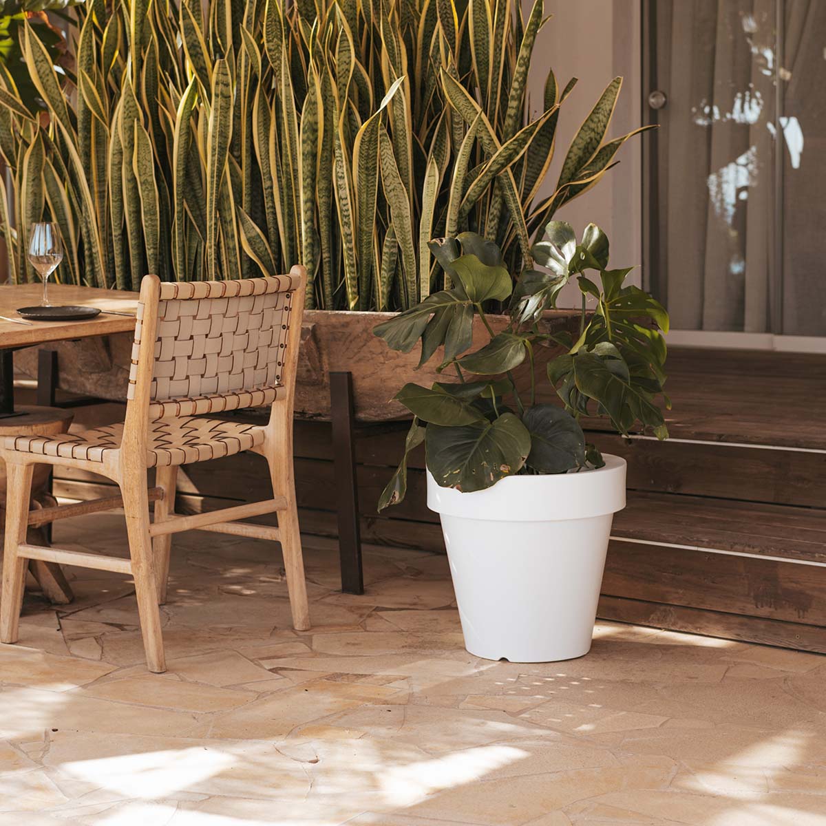 POT DE FLEURS ROND MAGNOLIA 45 - Image 3