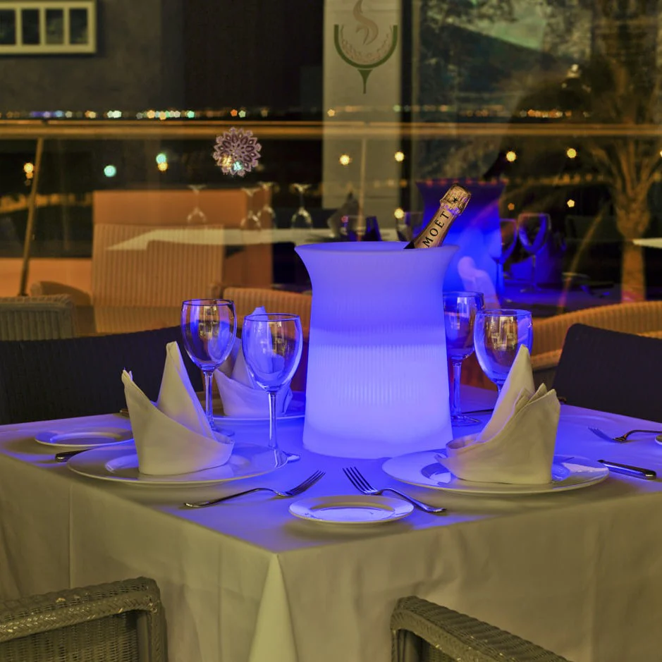 SEAU À BOUTEILLES LUMINEUX SOLAIRE MALTA - Image 3