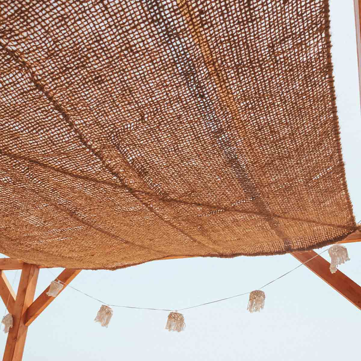 Voile d'ombrage TURQUETA (ombrière en fibre de coco) - Image 6