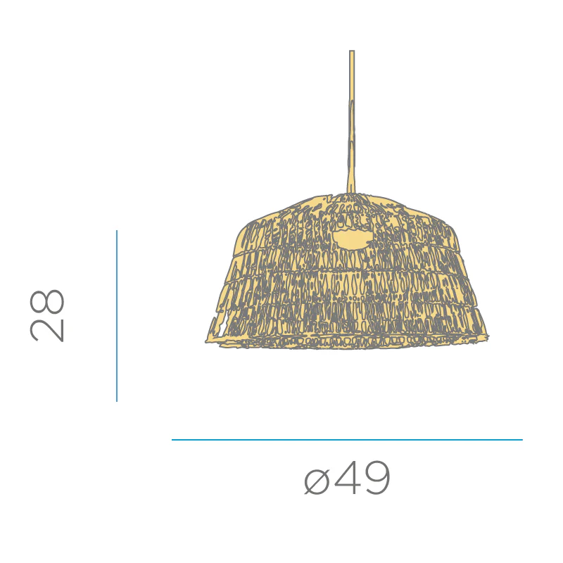 SUSPENSION AMALFI 50 | USAGE INTÉRIEUR - Image 3