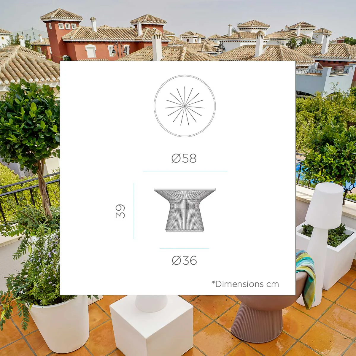 TABLE BASSE CAPRI 40 - Image 9