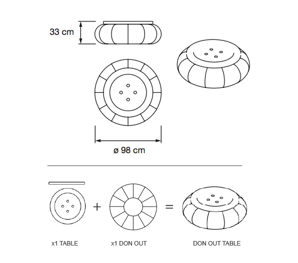 Table flottant Don Out - Image 10