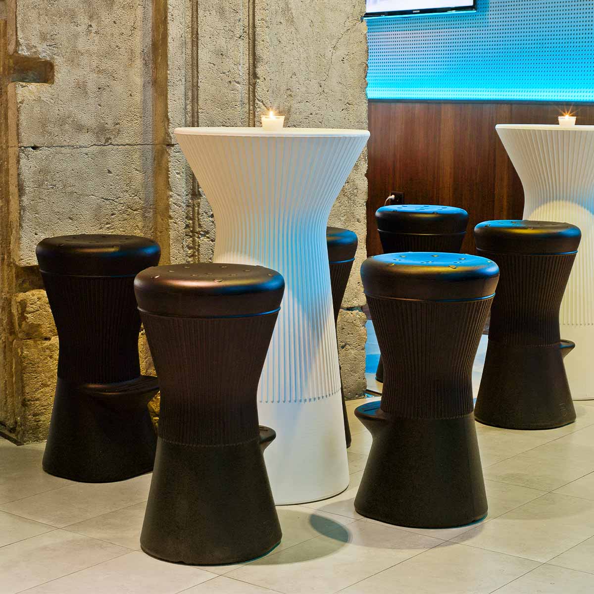 TABLE HAUTE CAPRI 110 - Image 5